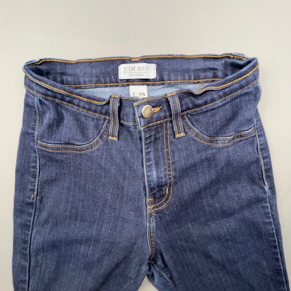 Judy Blue Dark Wash Flare Jeans Size 25 - Picture 3 of 10